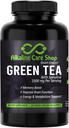 Cuidado alcalino - Té verde con Spirulina Extracto 1500mg - Alta Absorción Ultra Potente Suplemento té verde con Spirulina - Té verde para energía y metabolismo Capsules de apoyo - 120 cápsulas