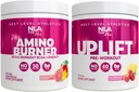 NLA for Her Pre/Intra Workout Stack (Includes Her Thermogenic Amino Hawaiian Sunset and Uplift Pre Workout Raspberry Lemonade)