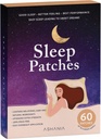 Patches de sueño, parches de sueño para adultos, juego de parches de sueño mejorado, fácil de aplicar y cómodo, ingredientes premium, para hombres y mujeres (60 parches)