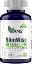 America Medic & Science SlimWise Bariatric Multivitamin – 180 Caplets | 2-Month Supply | Post Gastric Bypass & Sleeve Support | Iron, B12, Vitamin D3, Folate | Easy-to-Swallow Bariatric Vitamins