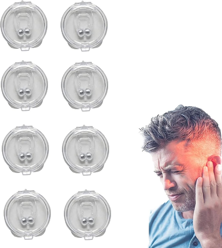Dispositivo de alivio de Tinnitus - 2 par de manguitos de oído de Tinnitus - Stop Ear Ringinging