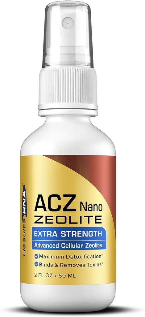 Resultados RNA ACZ Nano Advanced Cellular Zeolite Extra Strength tención Great for Total Body Detoxification and Immune System Health (2 Ounce)
