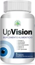 Genérico Upvision Cuidado de los Ojos Suplemnt for Eye Health with Omega-3, Vitamina E, VIT A, VIT C, Lutein, Zeaxanthin, VIT B2 Vegetarian 60 Capsules-Pack of 1