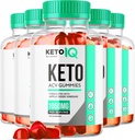 (5 Pack) Keto IQ - Official Keto IQ ACV Gummies Premium All Natural 1050mg, KetoIQ Apple Cider Vinegar Advanced Fórmula, Keto IQ Opiniones, KetoIQ Gummys ACV Support, 300 Gummies por 5 meses