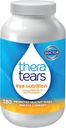 TheraTears Omega 3 Supplement for Eye Care, 1200mg Fish Oil and Organic Flaxseed Oil with Vitamin E, 180 Count