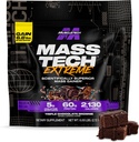 Muscletech High-Protein Mass Gainer (Triple Chocolate Brownie, 6LB) - Mass Tech Extreme 2000 Mass Gainer Protein Powder Suplemento - Weight Gainer for Increase Muscle, Enhanced Recovery & Strength