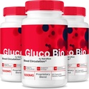 (3 Pack) GlucoBio Capsules, Suplemento Oficial de Gluco Bio, Toda la Fórmula Natural para apoyar la salud y el bienestar generales, píldoras de vitaminas Premium, GlucoBio Reseñas (180 cápsulas)