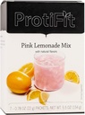 ProtiFit - High Protein Fruit Flavored Powder Drink Mix, 15g Protein, Baja Calorie, Sugar Gratis, Ideal Protein Compatible, 7 Servidores Por Caja (Pink Lemonade)