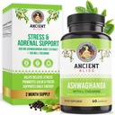 Antigua Bliss Ashwagandha con L-Theanine " Black Pepper Extract Capsules, Energy " Natural Mood Support Suplemento, Focus Supplement for Adults