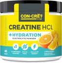 CON-CRET Creatine HCl + Hydration ¦ Electrolyte Powder Tub ¦ Citrus Mango ← Sugar Free Electrolytes Silencio Rehydration Formula w Potassium, Sodium, Zinc, Magnesium to Hydrate &amp; Recover (40 serv)