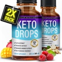 Toplux Keto Dieta gotas suplemento cetogénico - Fórmula Premium para soportar la cetosis, mejor absorción líquido, Garcinia Cambogia, para hombres y mujeres