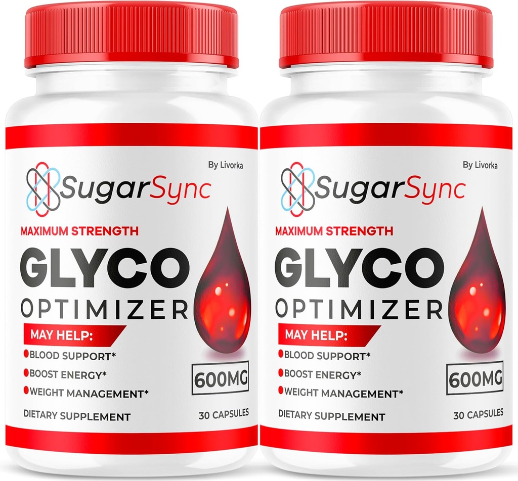 LIVORKA (2 Pack) Sugar Sync Glyco Optimizer, Sugar Sync Glyco, SugarSync, SugarSync Glyco Optimizer, SugarSync Glyco, Sugar Sync Glyco Optimiser, Sugar Sync Glyco Optimizer Reviews, 60 Capsules