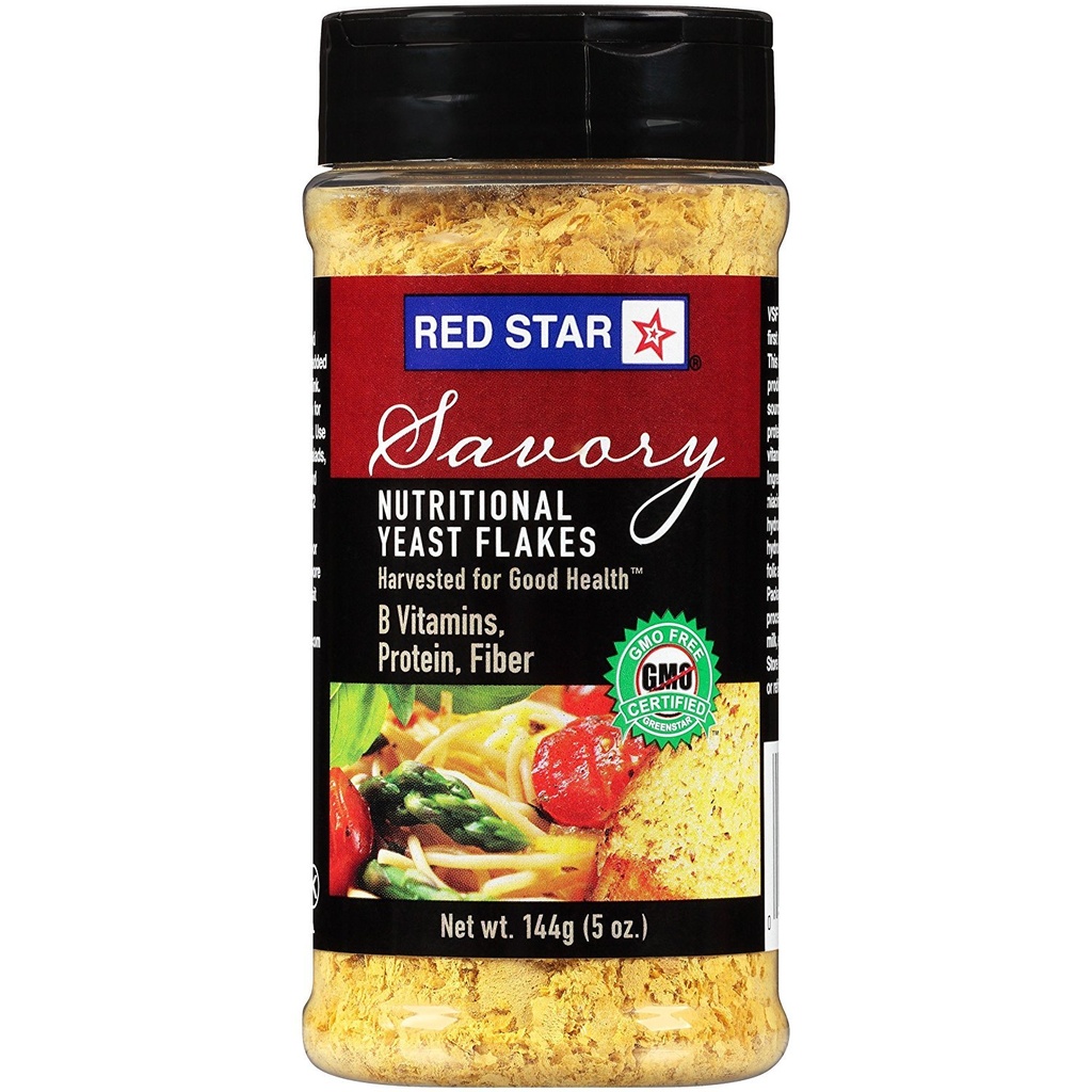 Estrella Roja Nutricional Levadura VSF Mini Flake 5oz (paquete de 2)