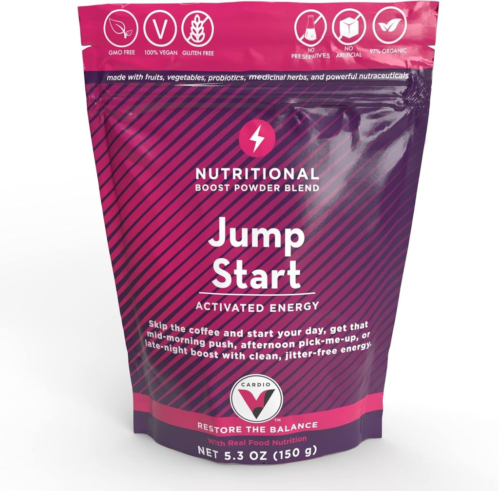 JumpStart - 30 Servidores Nutrient-Packed Daily boosts for Jitter-Free Sustainable Energy Enhances Learning · Eliminas Brain Fog · Boosts Global Health and Immunity