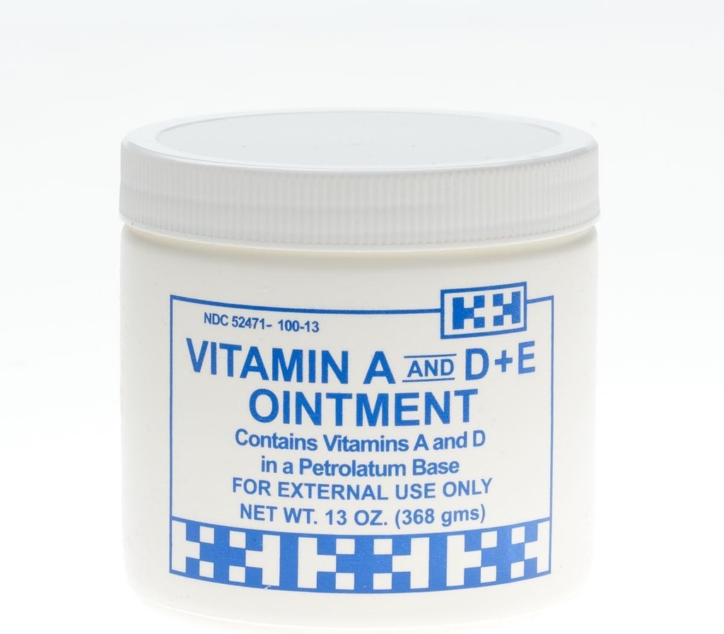 Gentell GEN-23450 Vitaminas A plagaD + E ungüento 13 oz. Jar (Pack of 4)