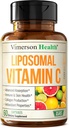 Vitamina Liposomal C 1000mg - Absorción Premium Vitamina C Polvo - Complemento de Apoyo Inmunitario - Vitamina C 1000mg - Alta Potencia para Soporte Antioxidante - Gentle on Digestion & Fast Uptake. 60 cápsulas