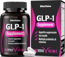 GLP-1 Suplemento Alternativa, Extractos Naturales con Hops, Extracto de Té Verde, Garcinia Cambogia, Multivitaminas, Probióticos, para Gut, GLP-1 Activar &amp; Salud Global - 058
