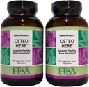 David Winston's Osteo Herb Capsules, 2 Pack - 120 Cuenta cada botella, soporta la estructura sana del hueso*