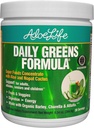 Aloe Life - Daily Greens Powder, QAI-Certified Organic Health Supplement, Antioxidants, 21 Fruits, Veggies, " Herbs including Aloe & Nopal Cactus, Low-Calorie, Keto-Friendly, Gluten-Free (30 Servings)