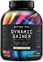 BEYOND RAW Dynamic Gainer. Gainer de masa de alta tecnología, absorción optimizada y fuerza aumentada, tortita de vainilla, 15 piezas