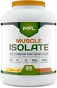 MFL 100% Isolate Protein l 30g of Protein l 12g Amino Acids l Keto Friendly l Low Carbs l 5 lbs. (Banana Cream)