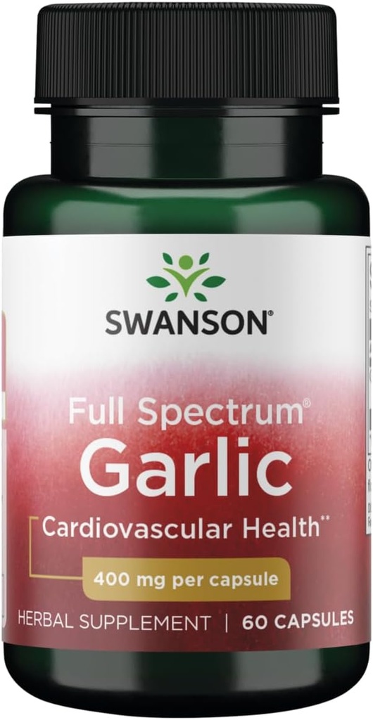 Swanson Full Spectrum Ajo (Cloves) 400 Milligrams 60 Capsules