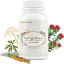 CheezhengHimalaya Rhodiola y Angelica Sinensis, Boost Daily Energy, Reducir la fatiga, Mejorar la sangre y la salud cardíaca, Metabolismo, Función de apoyo pulmonar, hierbas natuales tibetanas, 120 cápsulas vegetales