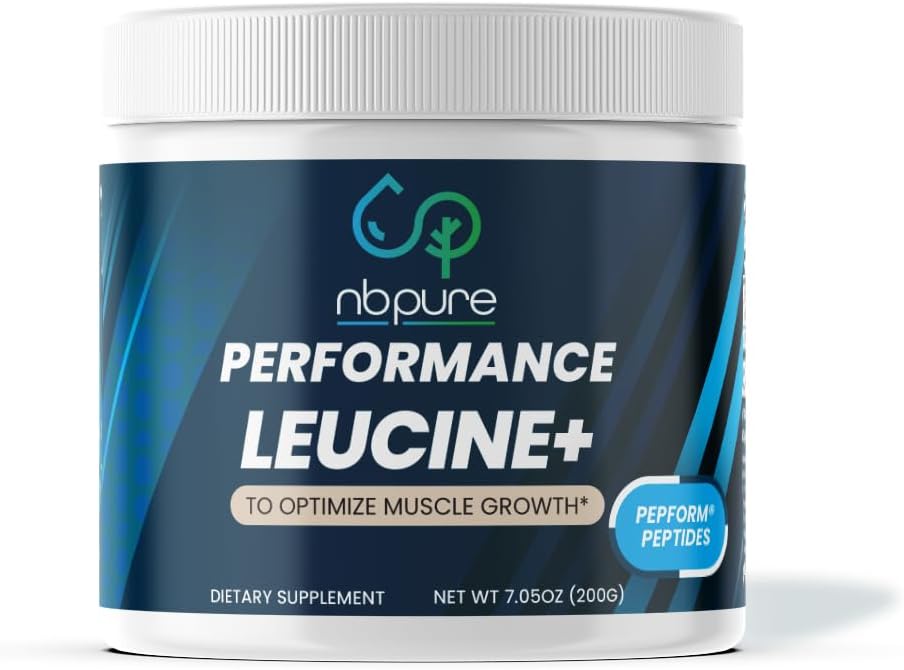 nbpure Performance Leucine+: Peptides Leucine PepFormTM – Aminoácidos Post-Workout esenciales para el edificio del músculo " Recuperación + Reducción del desperdicio muscular