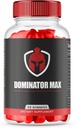 (1 Pack) Dominator Max Gummies Advanced Formula for Max Performance, All Natural Extra Strength Supplement, Dominator Max Gummies for Muscle Growth and Overall Health Support (60 Gummies)