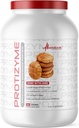 Nutrición metabólica, Protizyme, 100% Whey Protein Powder, Alta Proteína, Baja Carb, Proteína de bajo peso, Enzimas digestivas, 24 vitaminas esenciales y minerales, 4 libras (52 ser)