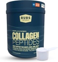 BUBS Naturals Collagen Peptides Powder, Collagen for Women &amp; Men, Hidrolyzed Peptides, Unflavored Pasture Raised Grass Fed, Paleo Keto Friendly, Supports Hair Skin & Joint Health (20 oz) 28 Servings