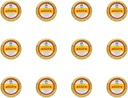 Rawleigh Antiseptic Salve Iconic Yellow Big Tin: 4.5 oz, Multi-Purpose Ointment Soothes Cuts, Bruises, Irritations, with Turpentine, Phenol, Cottonseed Oil &amp; Paraffin, Original Formula - Pack of 12