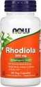 AHORA FOODS Rhodiola 500MG 3PCT Extracto60 VCAP, 60 CT