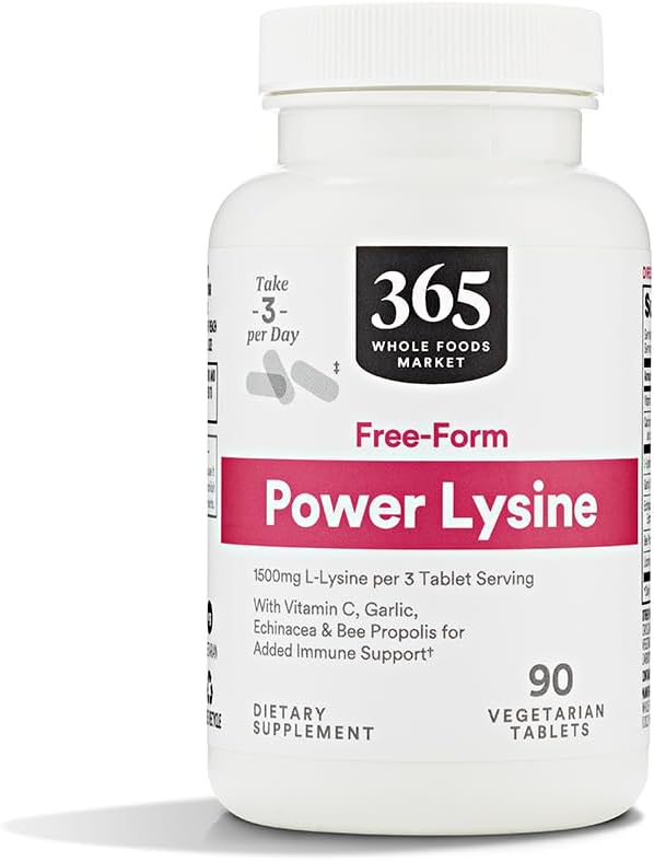 365 por Whole Foods Market, Lysine Power, 90 Cuenta
