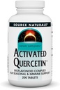 Fuente Naturales Activado Quercetina - Complejo Bioflavonoide depurado vegetal - Seasonal & Immune Defense* - 200 Vegetarin Friendly Tablets