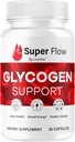 Super Flow Glycogen - SuperFlow Glycogen Support Capsules, Super Flow, Glycogen Support Super Flow, Official SupperFlow Glycogen Support, Super Flow Glyco Optimizer, 30 cápsulas para 1 mes