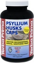 Yerba Prima Psyllium Husks Caps Dietary Fiber 625 mg, 180 cápsulas - Suplemento de limpieza de colon - Gut Health - Gluten no GMO gratis
