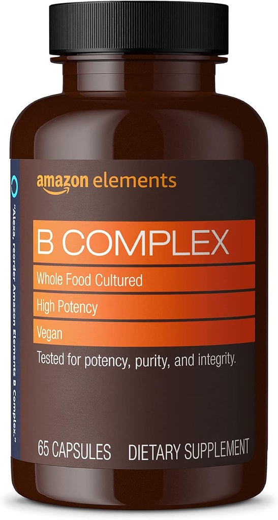 Elementos B Complejo, 65 cápsulas
