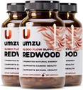 UMZU Redwood Nitric Oxide Booster, 3-Month Supply – Nitric Oxide Supplement with Vitamin C, Ajo &amp; Caballo Chestnut – Supports Healthy Circulation, Blood Flow, Energy, Stamina and Daily Vitality