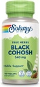SOLARAY Black Cohosh 540 mg | Womens Health & Menopause Support Supplement | Whole Root | Non-GMO, Vegan & Lab Verified | 100 VegCaps