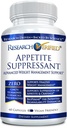 Investigación Verfied Appetite Suppressant - Curb Cravings, Reach Satiety, Boost Metabolism - 60 cápsulas - Pack de 1