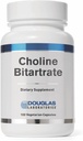 Douglas Laboratories Choline Bitartrate tención Suplemento para apoyar a Liver, Neurological and Heart Health, Mental Focus, y Nervous System*