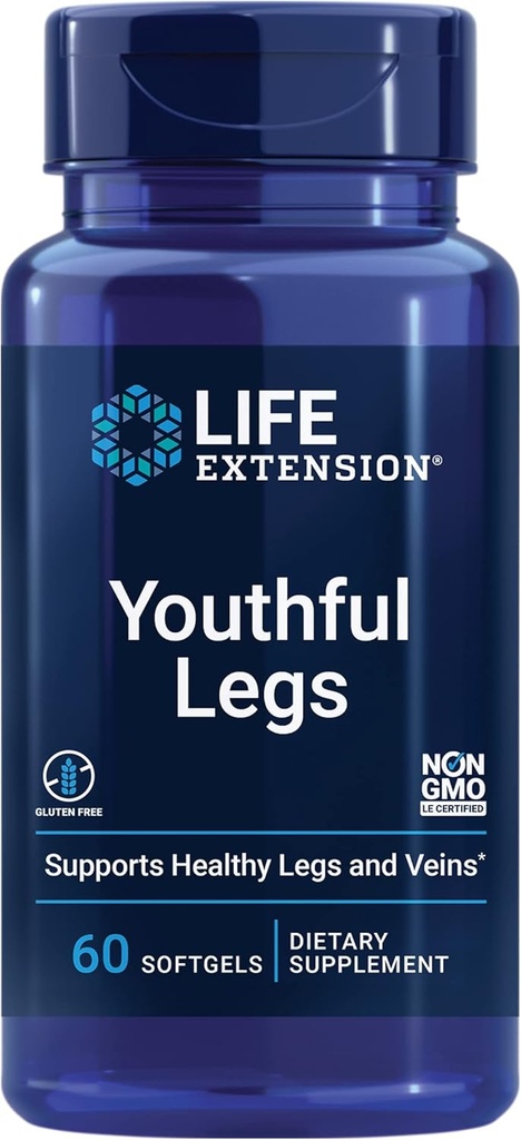Extensión de la vida Legislaciones juveniles, Flujo de sangre, Apoyo al Veinte, Suplemento de Circulación, Salud Legislativa, Extracto del Pelo Naranja, diosmin, Gluten Free, Non-GMO, 60 softgels