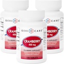 Suplemento de arándano de GeriCare, 100 Tabletas 450 mg (3)