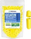 XPRS Nutra Size 0 Empty Capsules - 100 Conde Empty Gelatin Capsules - Pills DIY Capsule Filling - Pure Bovine Pill Gel Caps for Do-It-youself Supplements (Yellow)