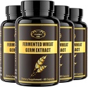 Spermidine Supplements - Wheat Germ Extract Capsules 1000mg Potent Fórmula con 10mg Spermidine & Zinc para Antioxidante, Renovación Celular, Sistema Immune y Aumenta Energía 240 cápsulas (4 botellas)