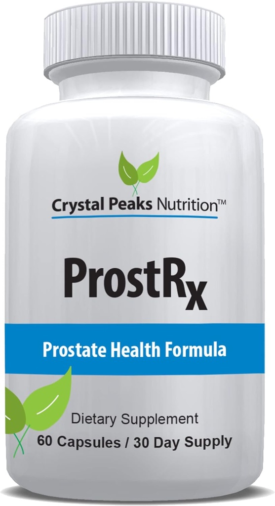 Extra Strength Prostate Support Suplemento - Menos Urgency, Menos Visitas de baño nocturnas. Beta-Sitosterol, Saw Palmetto Plus 28 nutrientes adicionales de la próstata - 60 cápsulas