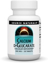 Fuente Naturales Calcio D-Glucarate 500mg Detoxificador Celular - 30 Tabletas