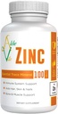 AlcheVita Zinc 50mg – Alta Biodisponibilidad – Mineral de traza esencial – Suplemento para soporte inmunitario, huesos, esquía y apoyo muscular