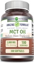 Increíble Fórmulas MCT Petróleo Suplemento TENIDO 1000 Mg por Servir TENIDO Softgels TENIDO NO Gluten-Free TEN Made in USA (1 Pack, 300 Count)